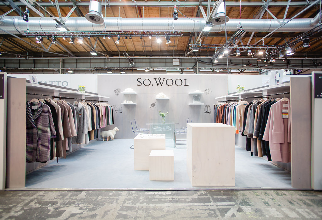 So Wool Fashion Week Premium Seoul Messestand