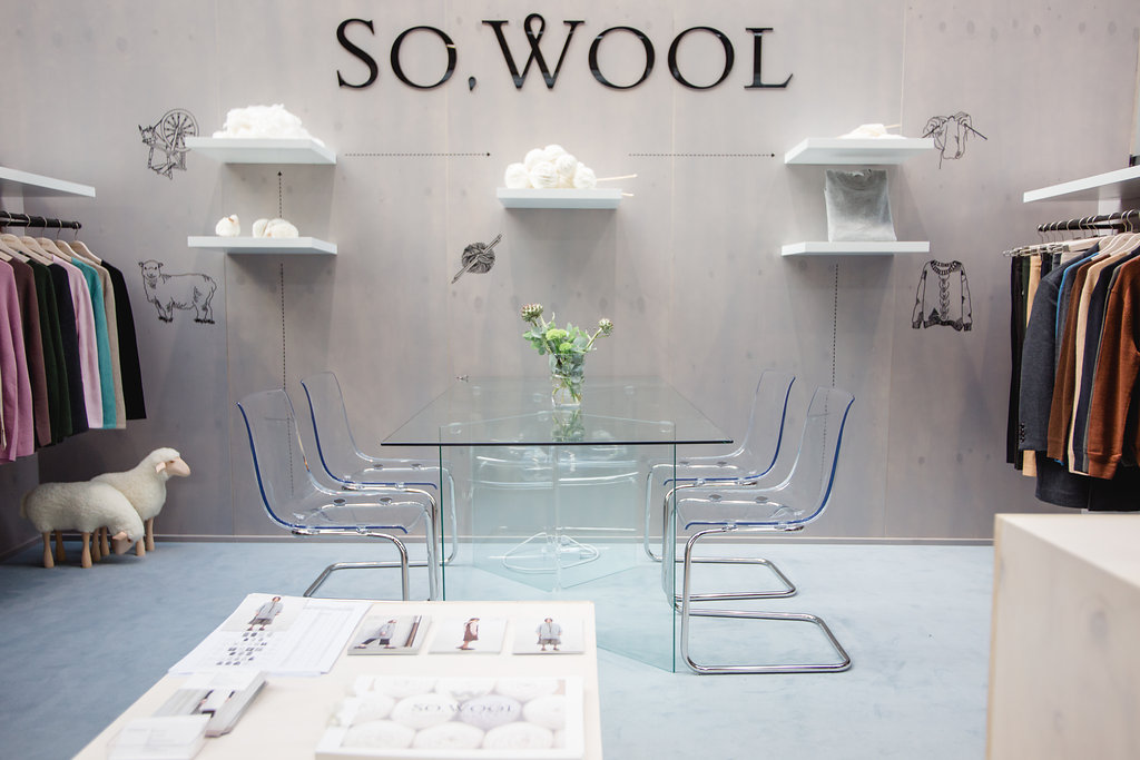 So Wool Fashion Week Premium Seoul Messestand