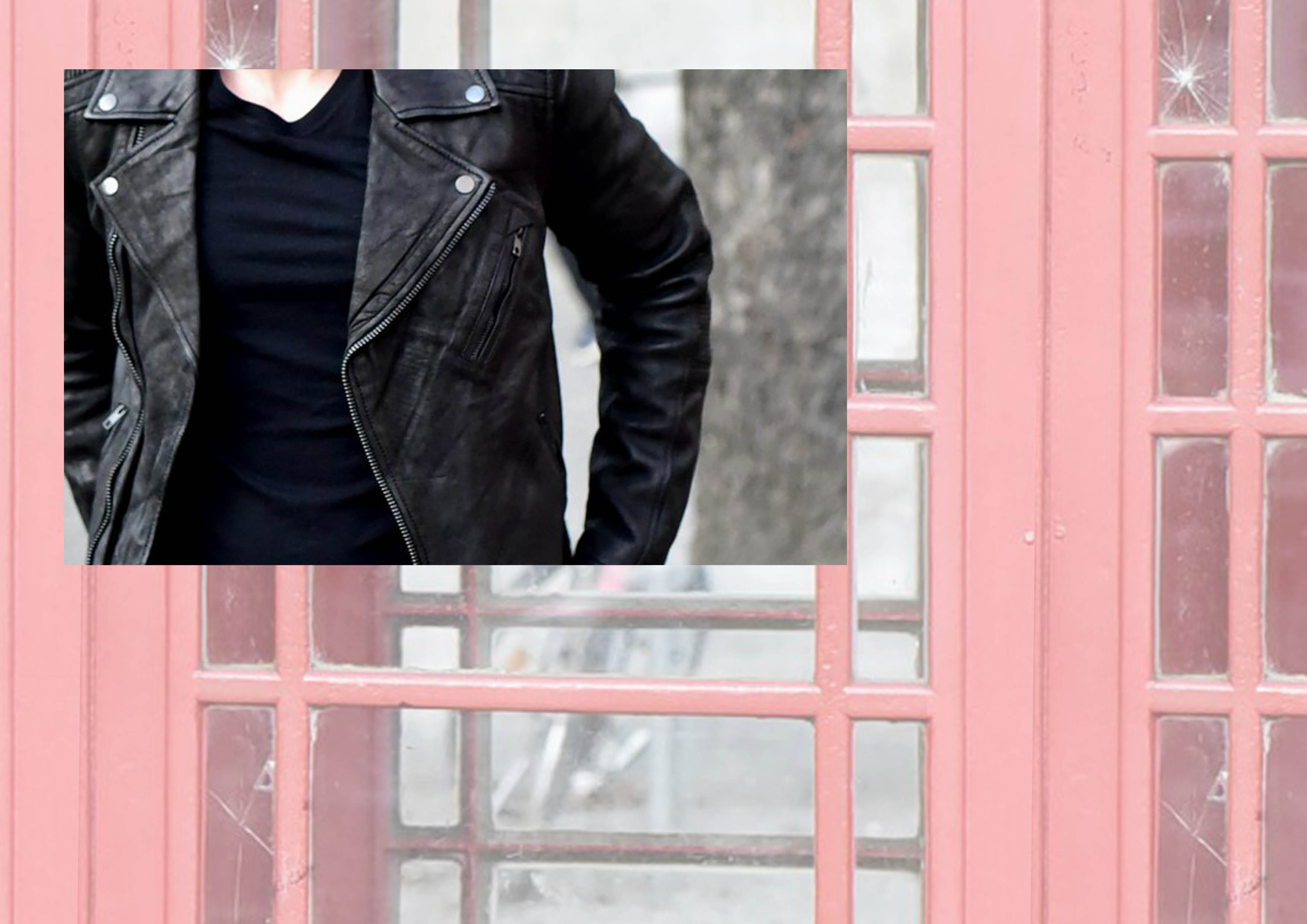 Gabba Denim Fashion Streetstyle Streetshoot Lederjacke Black Denim Jeans Influencer